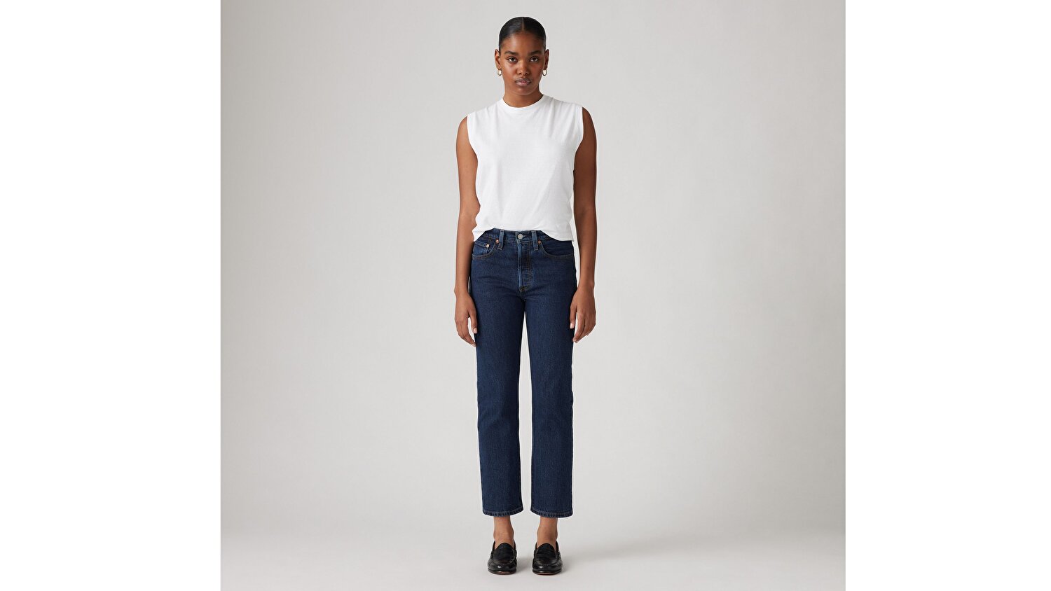 501® Crop Kadın Jean Pantolon - Salsa Stonewash