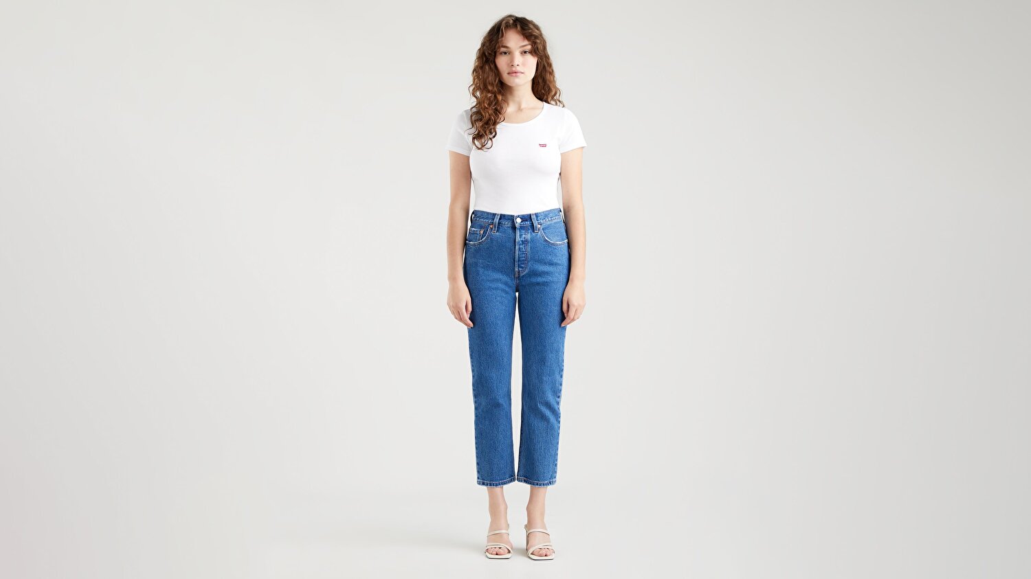 501® Crop Kadın Jean Pantolon - Jazz Pop