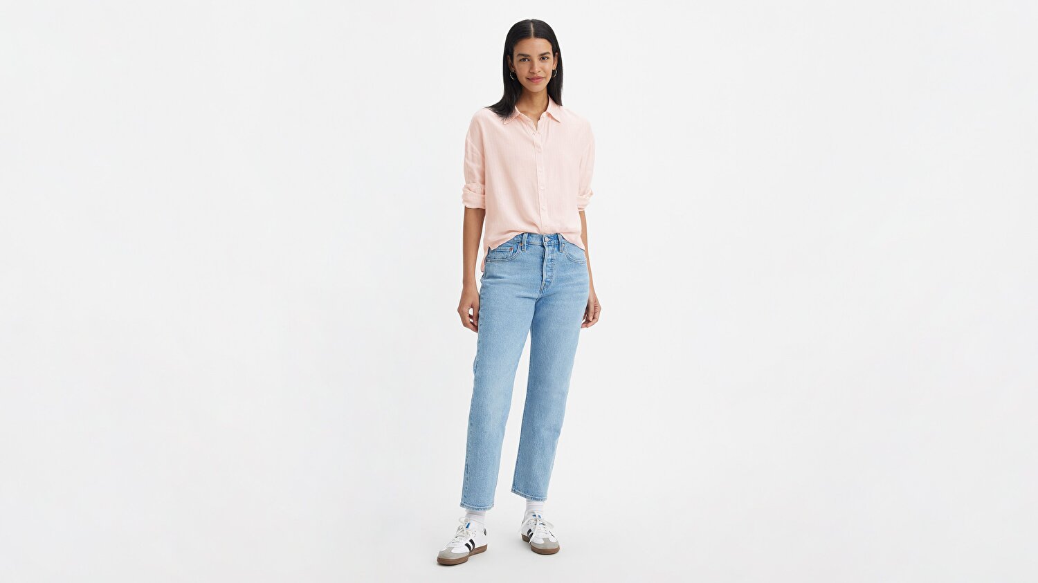 501® Crop Kadın Jean Pantolon - Samba Tango Light
