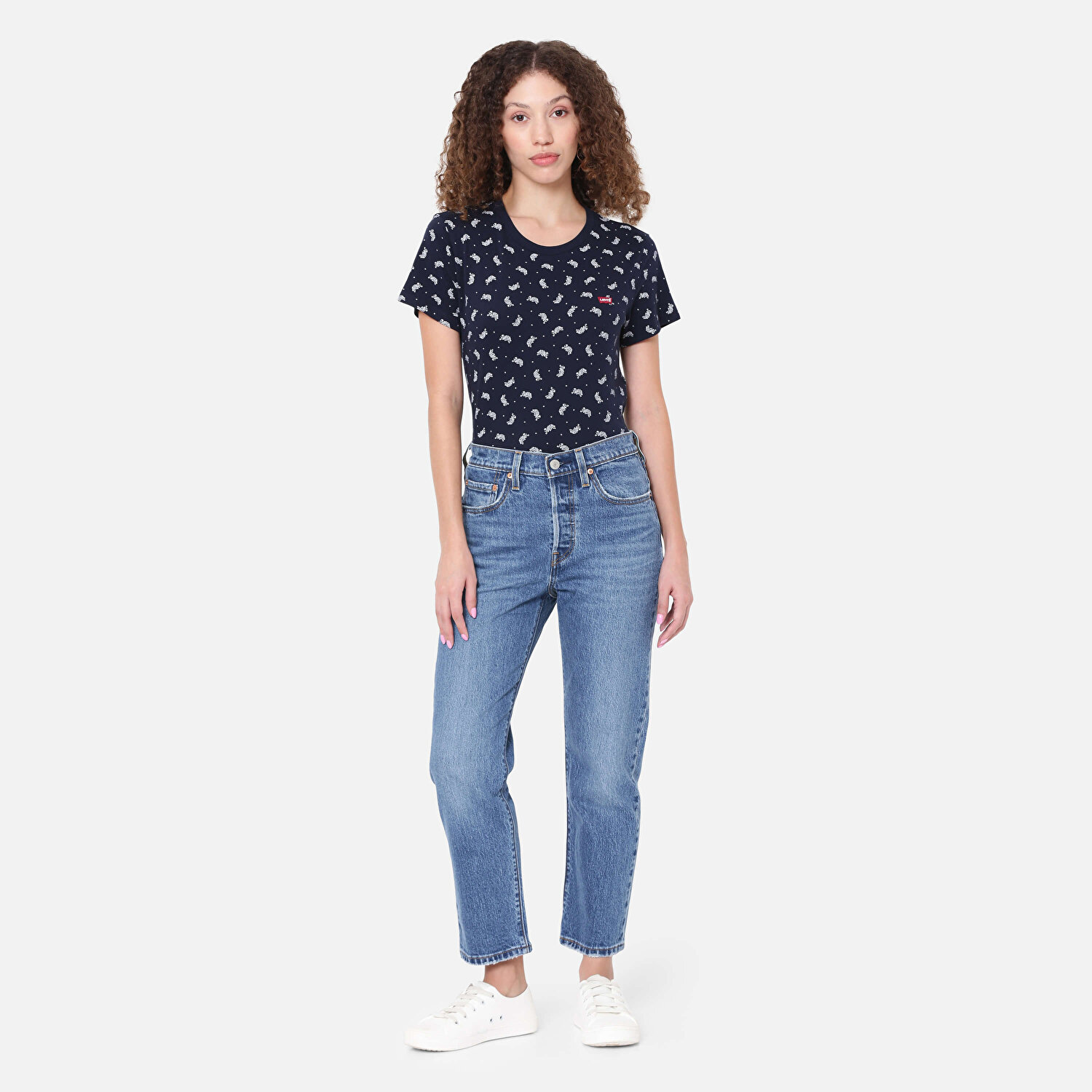 501® Crop Kadın Jean Pantolon - On The Bubble