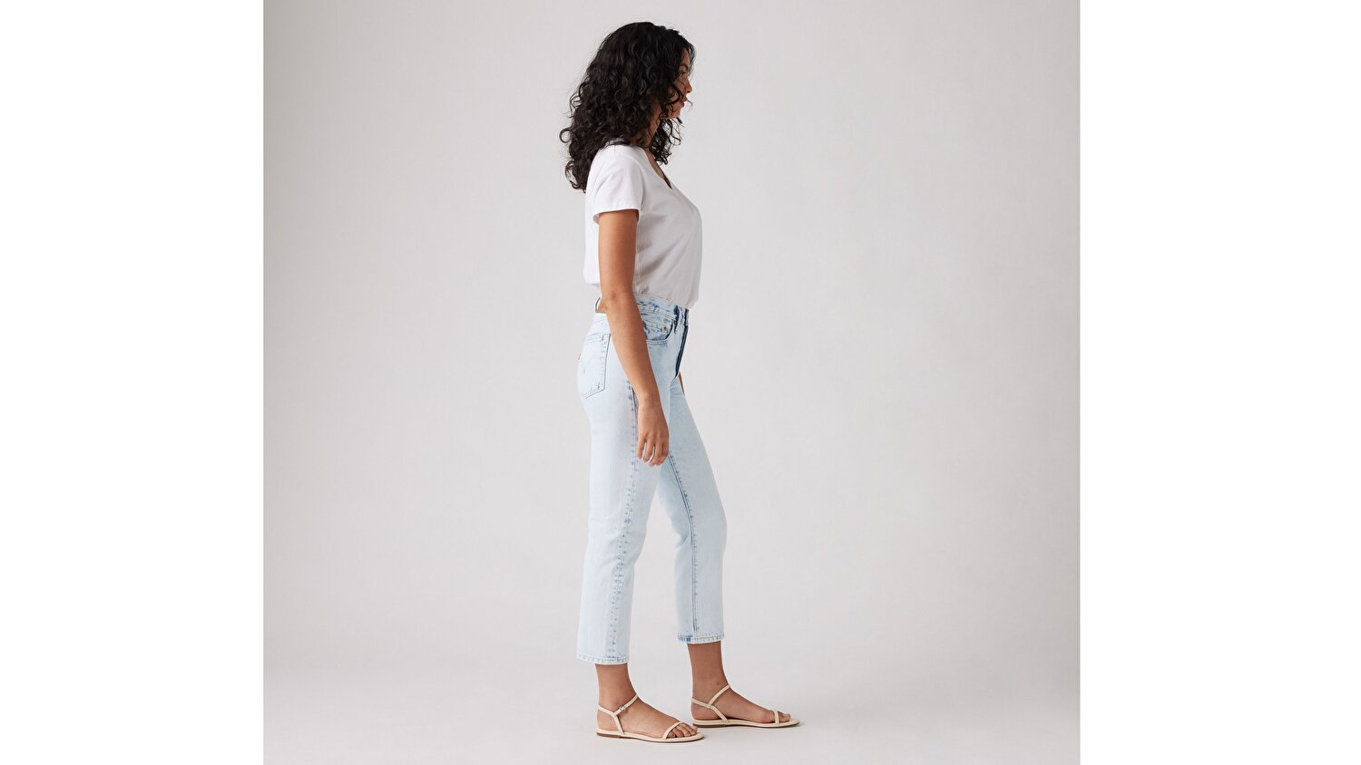 501® Crop Kadın Jean Pantolon - Healing Waters