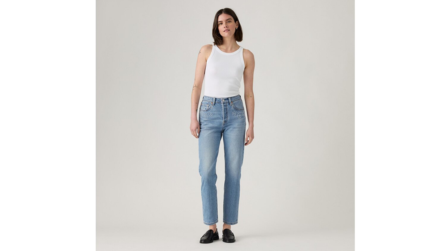 501® Crop Kadın Jean Pantolon - Spark My Spurs