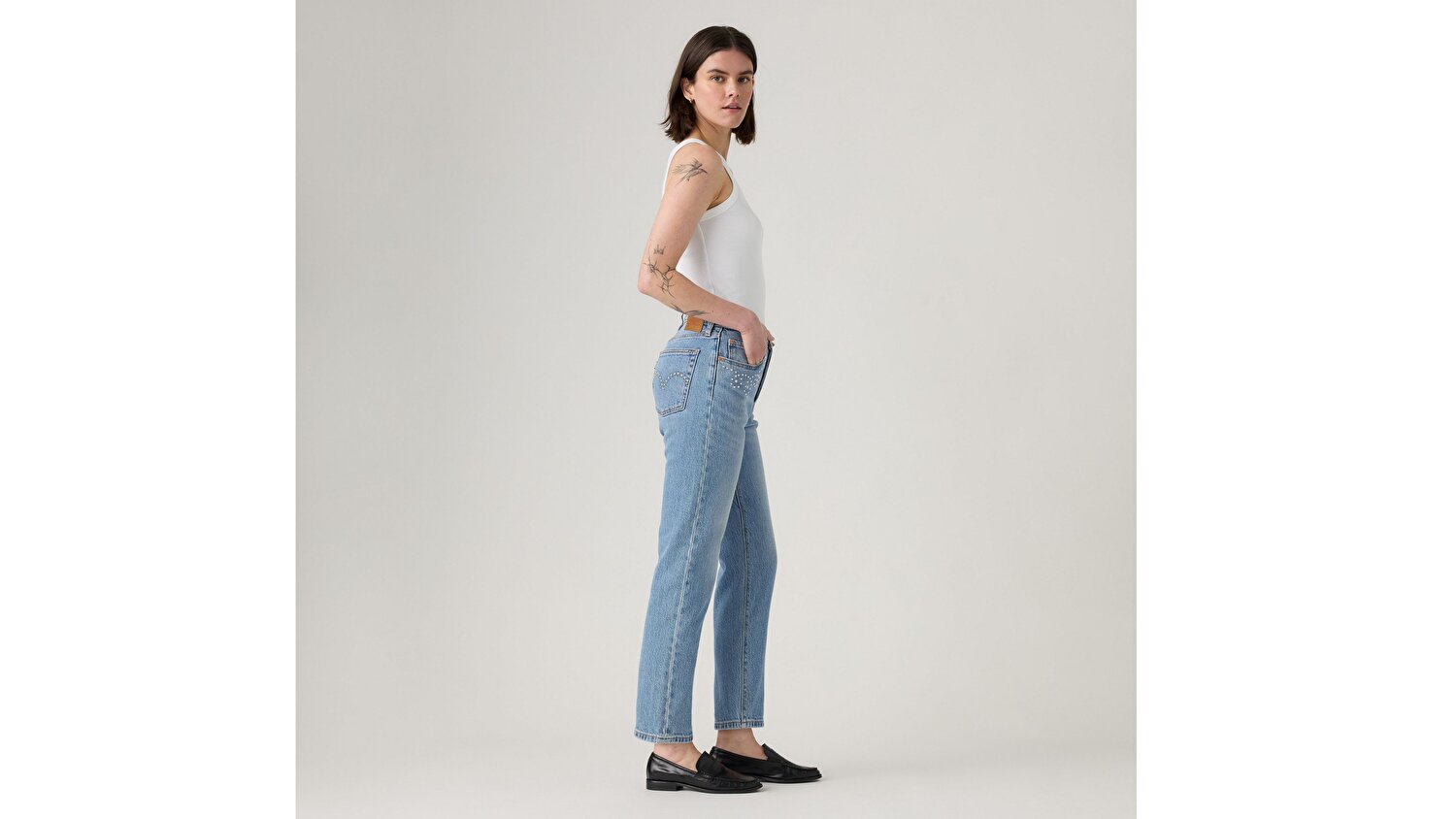 501® Crop Kadın Jean Pantolon - Spark My Spurs