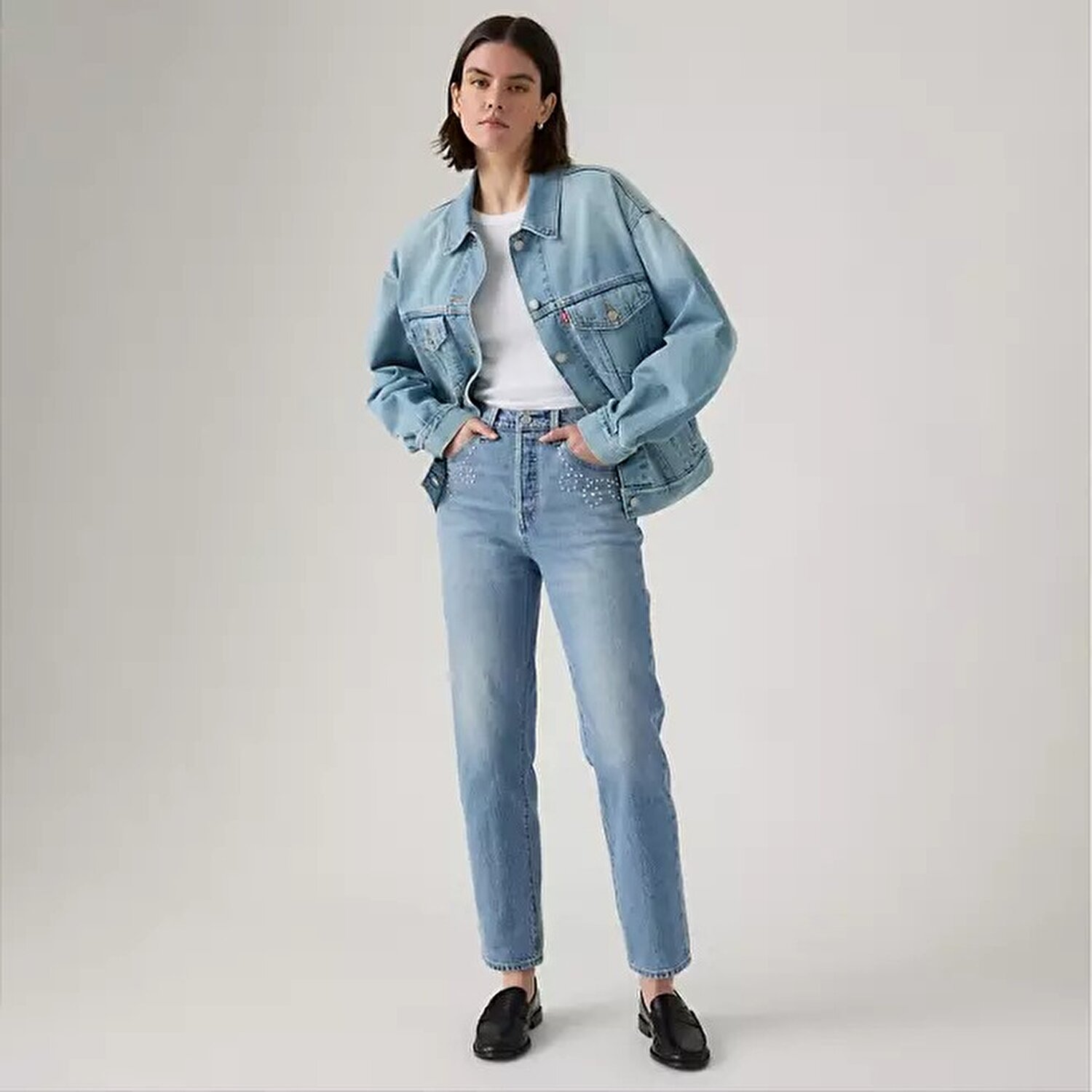 501® Crop Kadın Jean Pantolon - Spark My Spurs