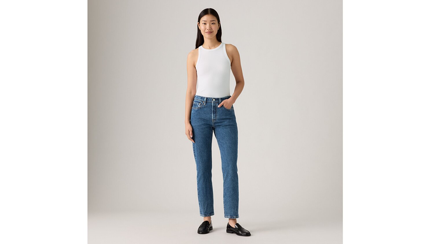 501® Crop Kadın Jean Pantolon - Listen To Yourself