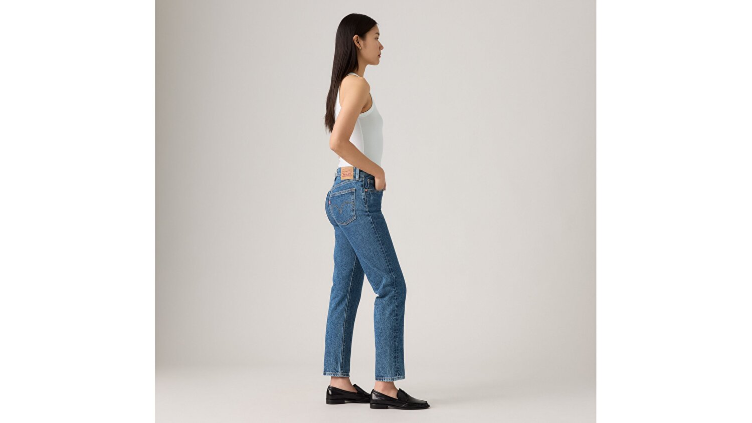 501® Crop Kadın Jean Pantolon - Listen To Yourself