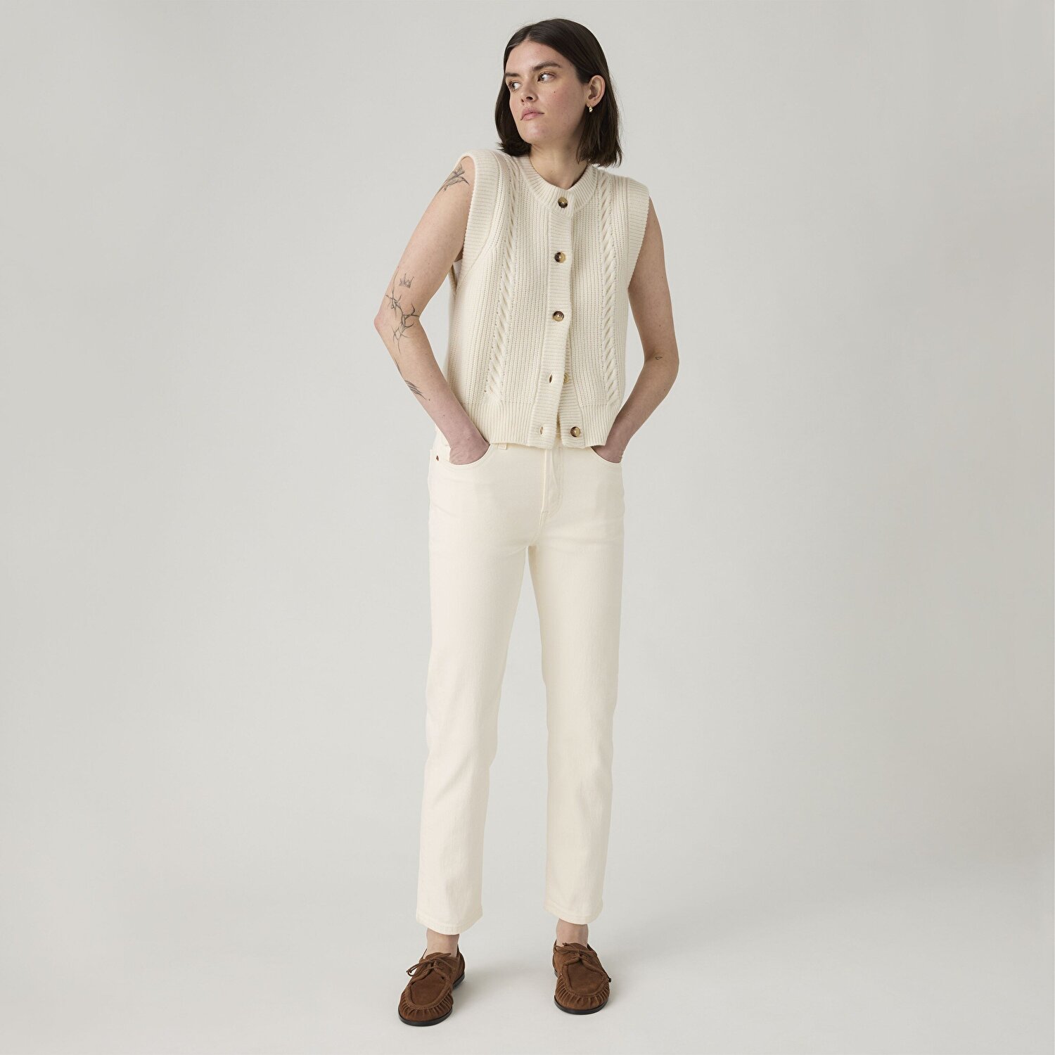 501® Kadın Crop Jean Pantolon - Surprise Guest