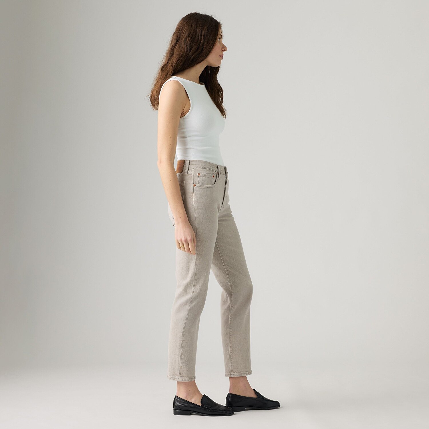 501® Crop Kadın Jean Pantolon - Pebbled Path