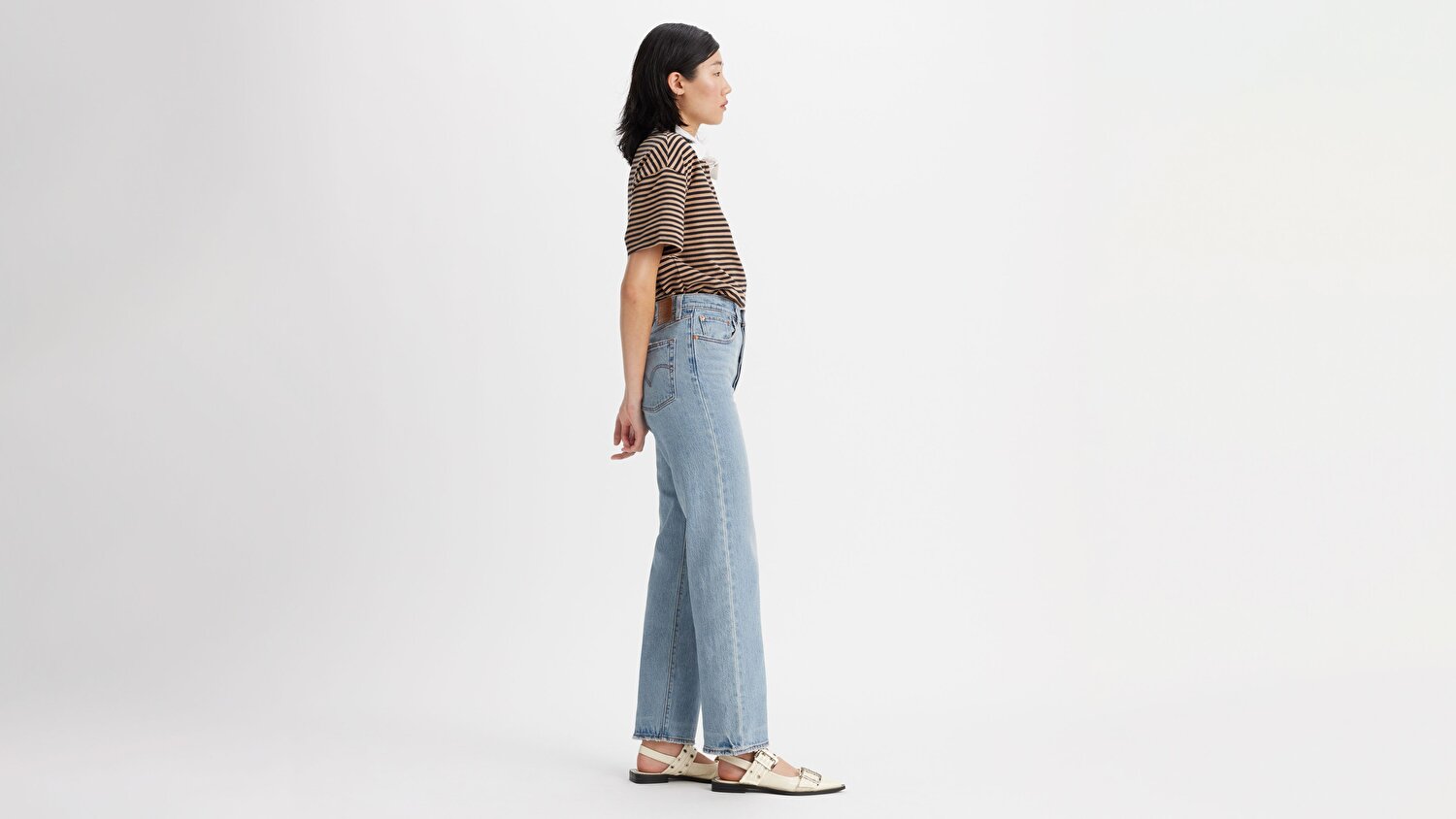 Ribcage Straight Ankle Kadın Jean Pantolon - Lets Share