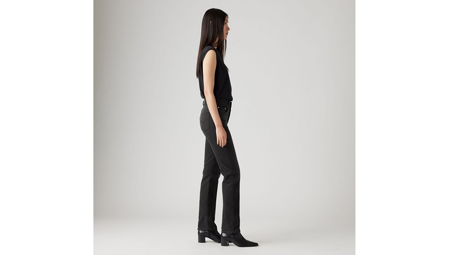 724™ High Rise Straight Kadın Jean Pantolon - Warm Park Stroll