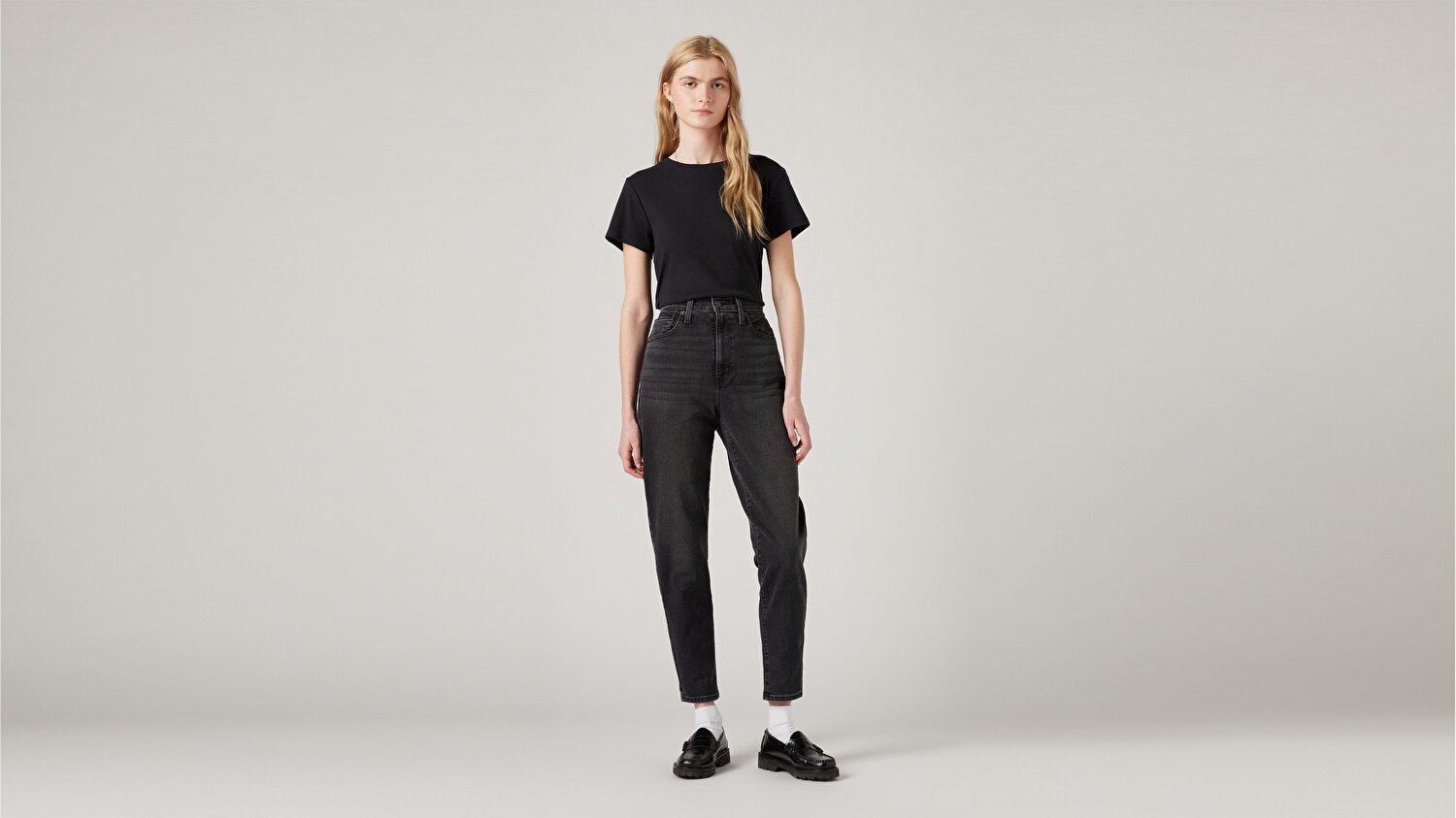 High Waist Mom Jean Pantolon - Say No Go
