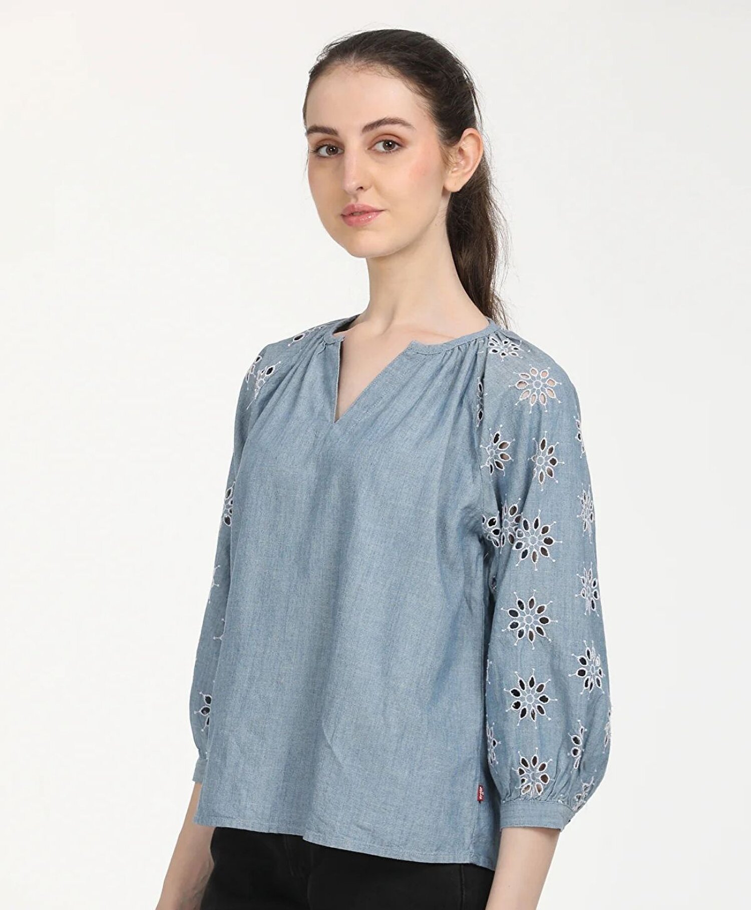 Crystal Gathered Bluz