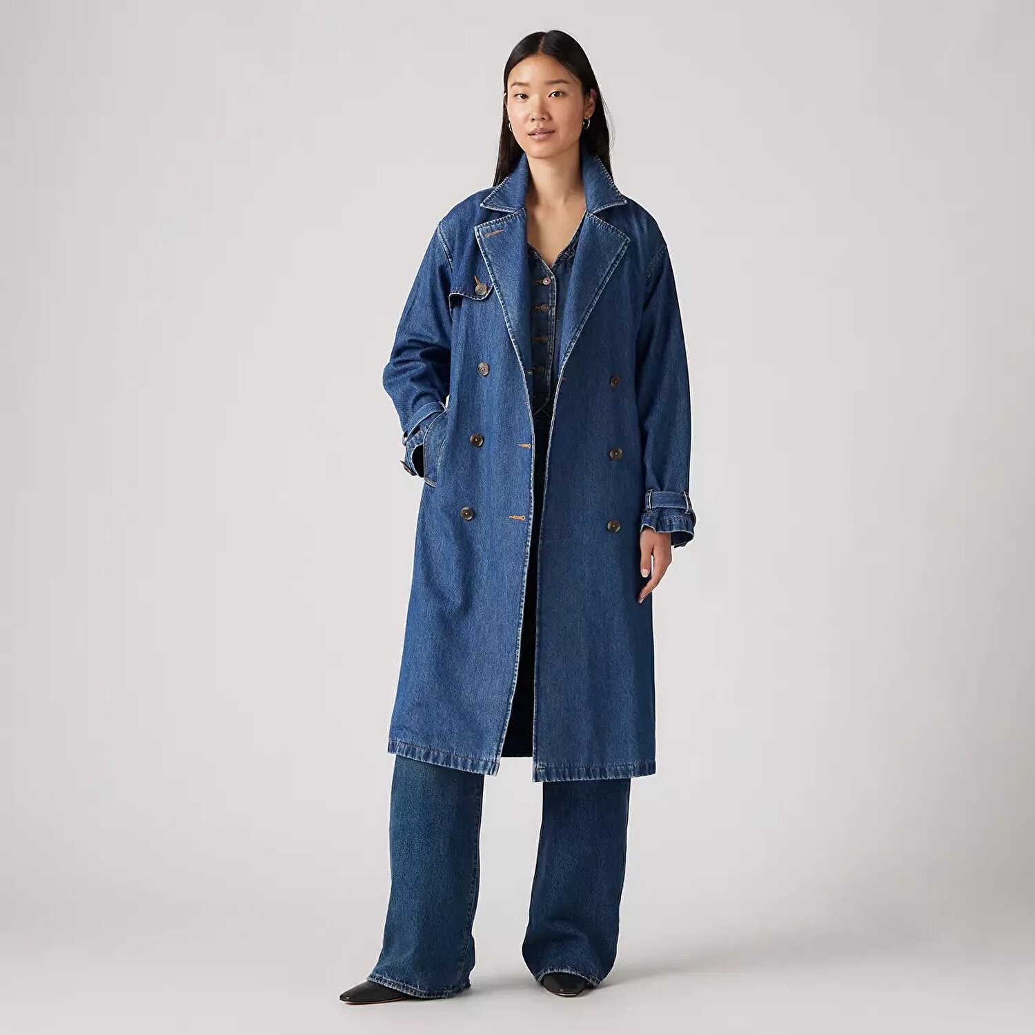 Spade Denim Trençkot