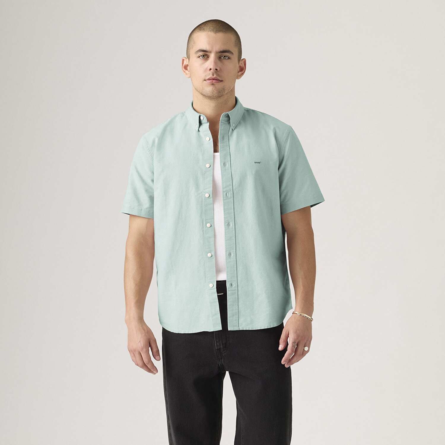 Authentic Button Down Lightweight Gömlek