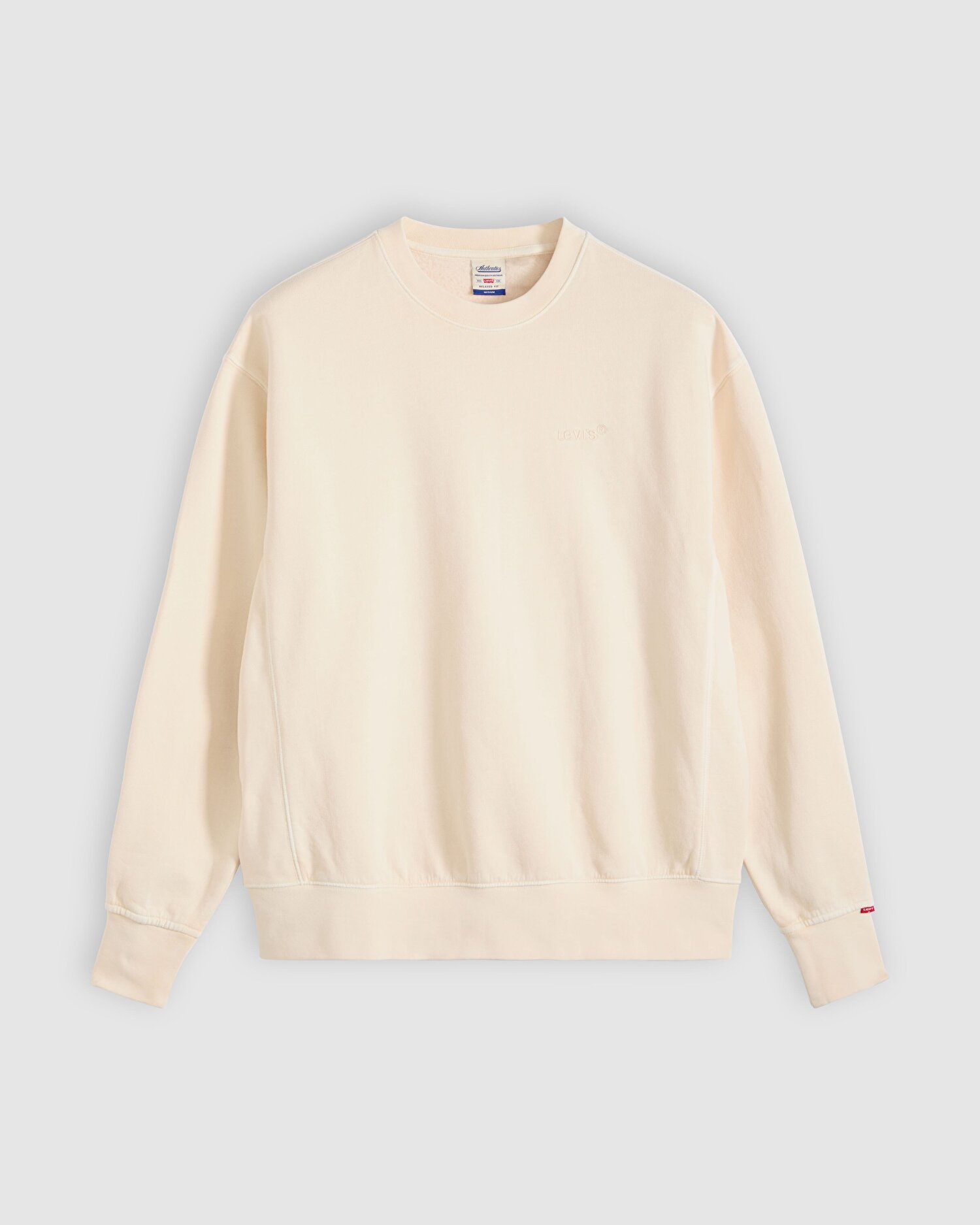 Authentic Bisiklet Yaka Sweatshirt