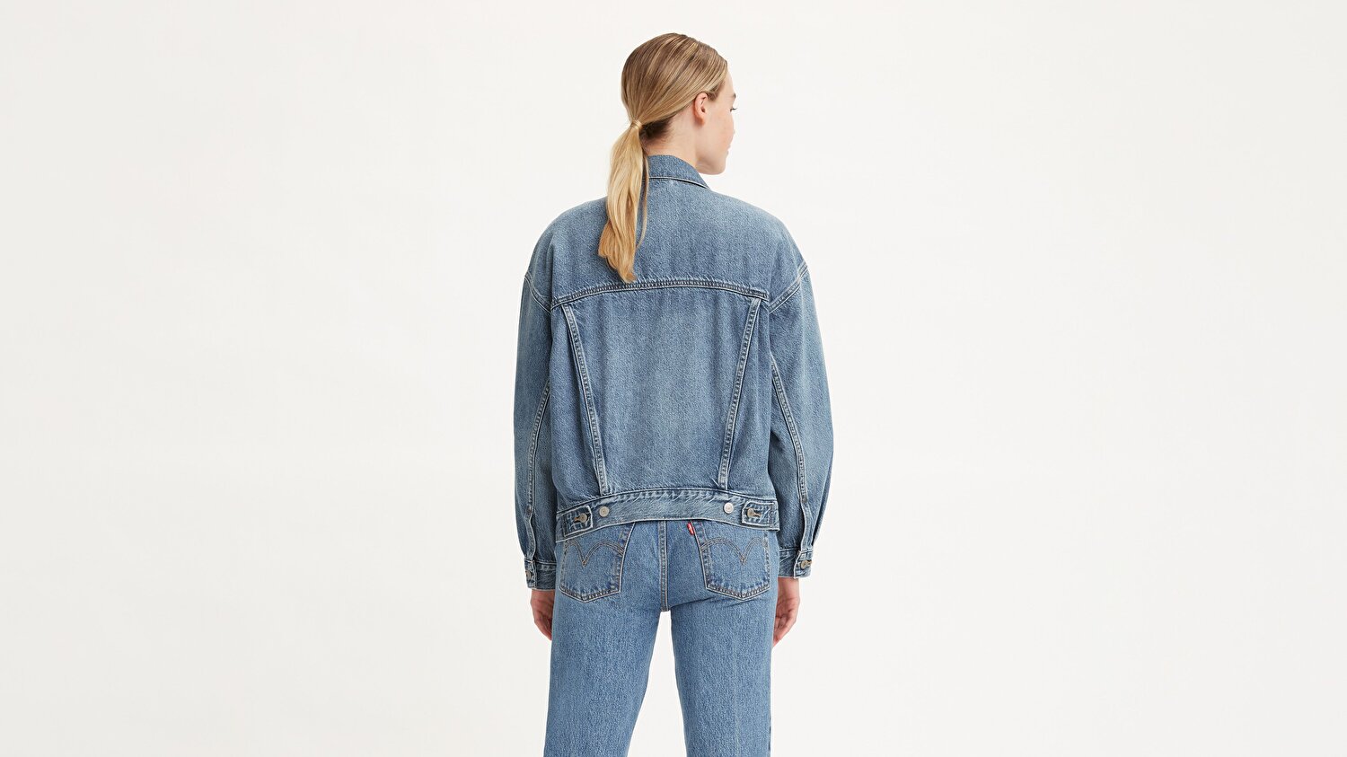 '90s Trucker Jean Ceket