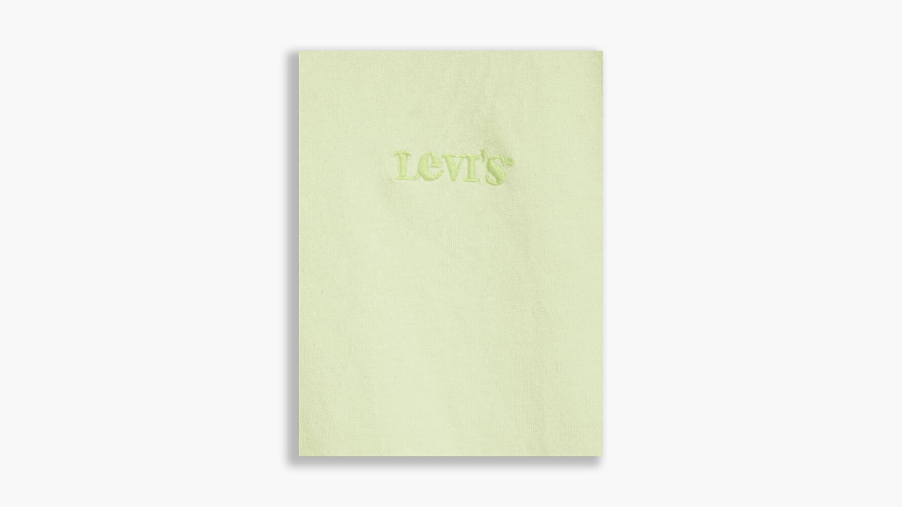 Levi's Vintage Shadow Lime Garment Yeşil Erkek Tişört