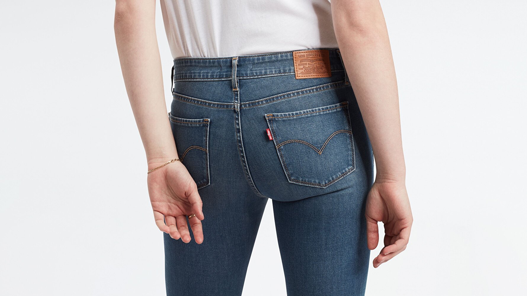 711 Skinny Fit Kadın Jean Pantolon-Believe It Or Not