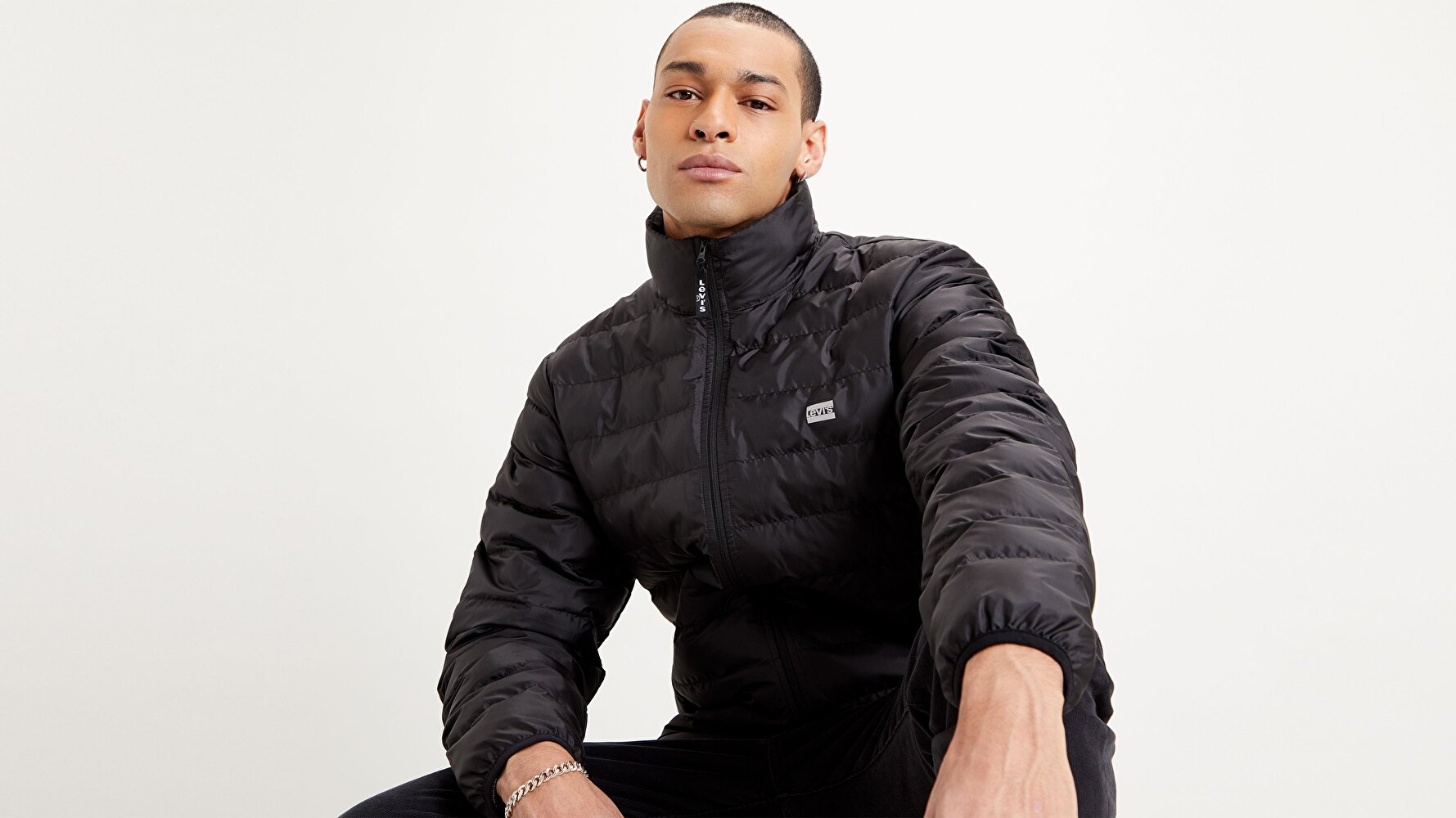Presidio Packable Jacket Siyah Erkek Ceket