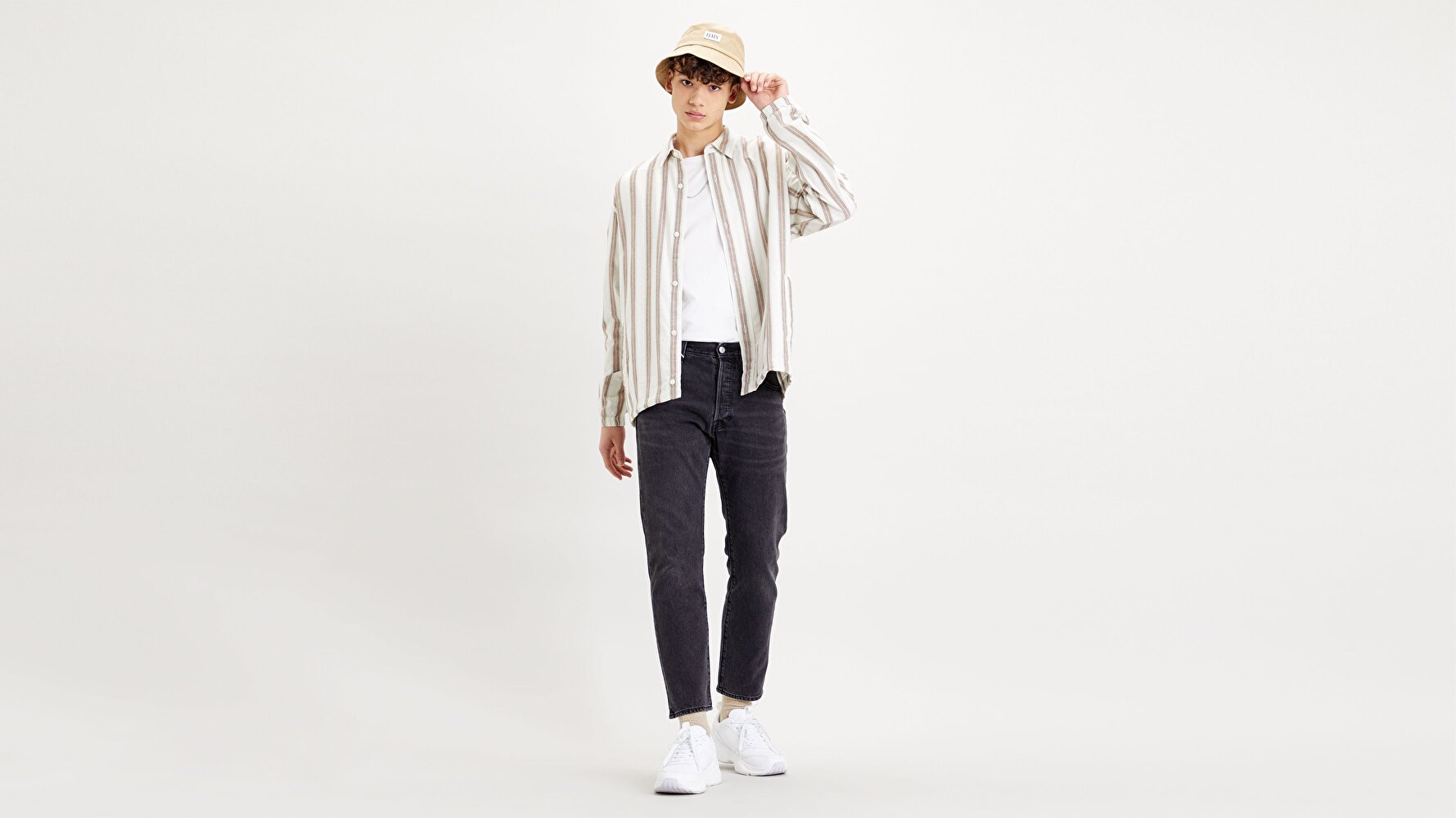 501® '93 Cropped Erkek Jean Pantolon-Up Close