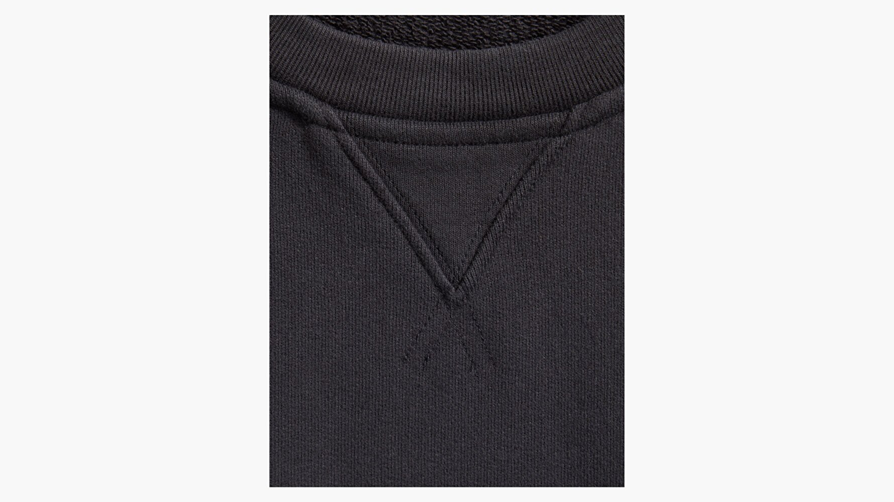 New Original Crew Siyah Erkek Sweatshirt