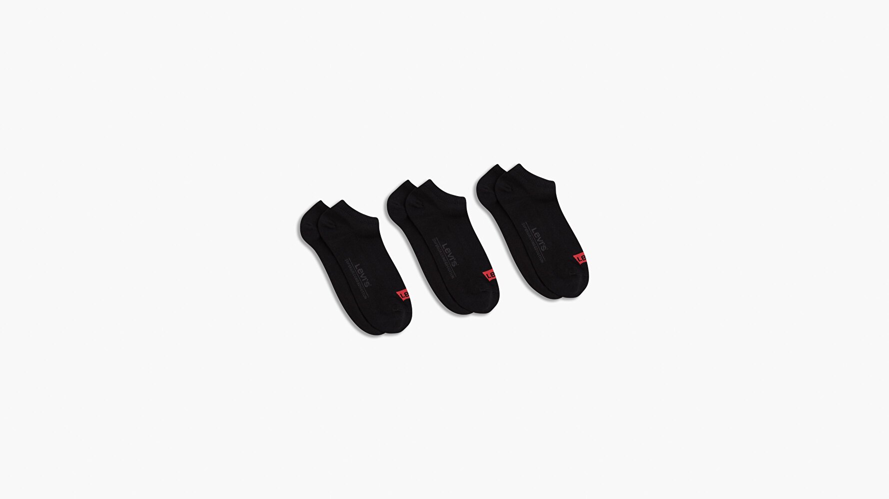 Levis 168F 3'lü paket Kısa Çorap