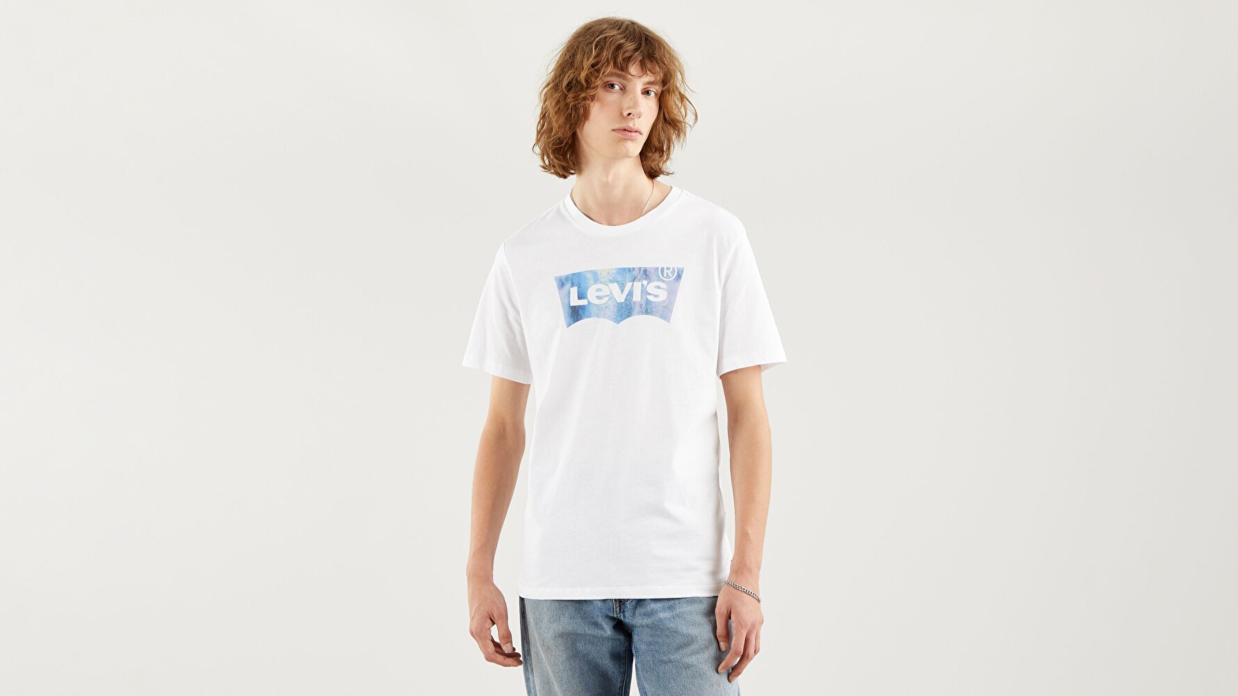 Housemark Graphic Tee Ssnl Bw Fill Beyaz Erkek Tişört
