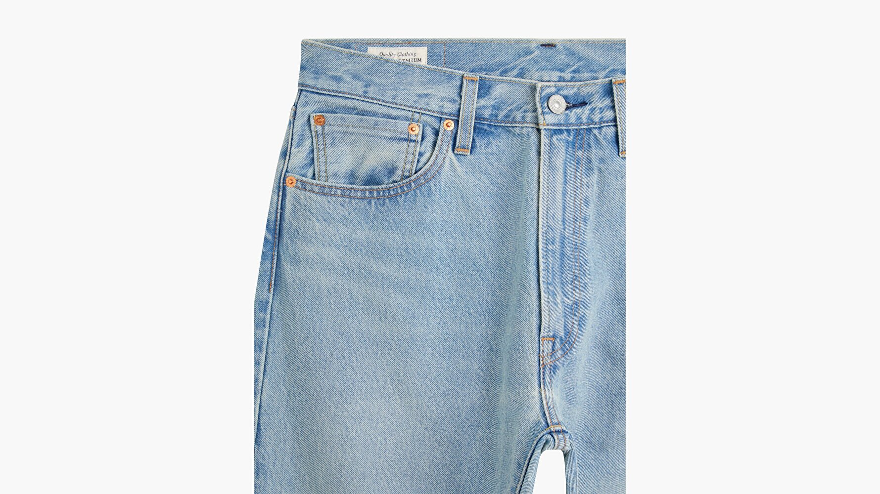 551Z™ Authentic Straight Erkek Jean Pantolon - Running Out Light Indigo