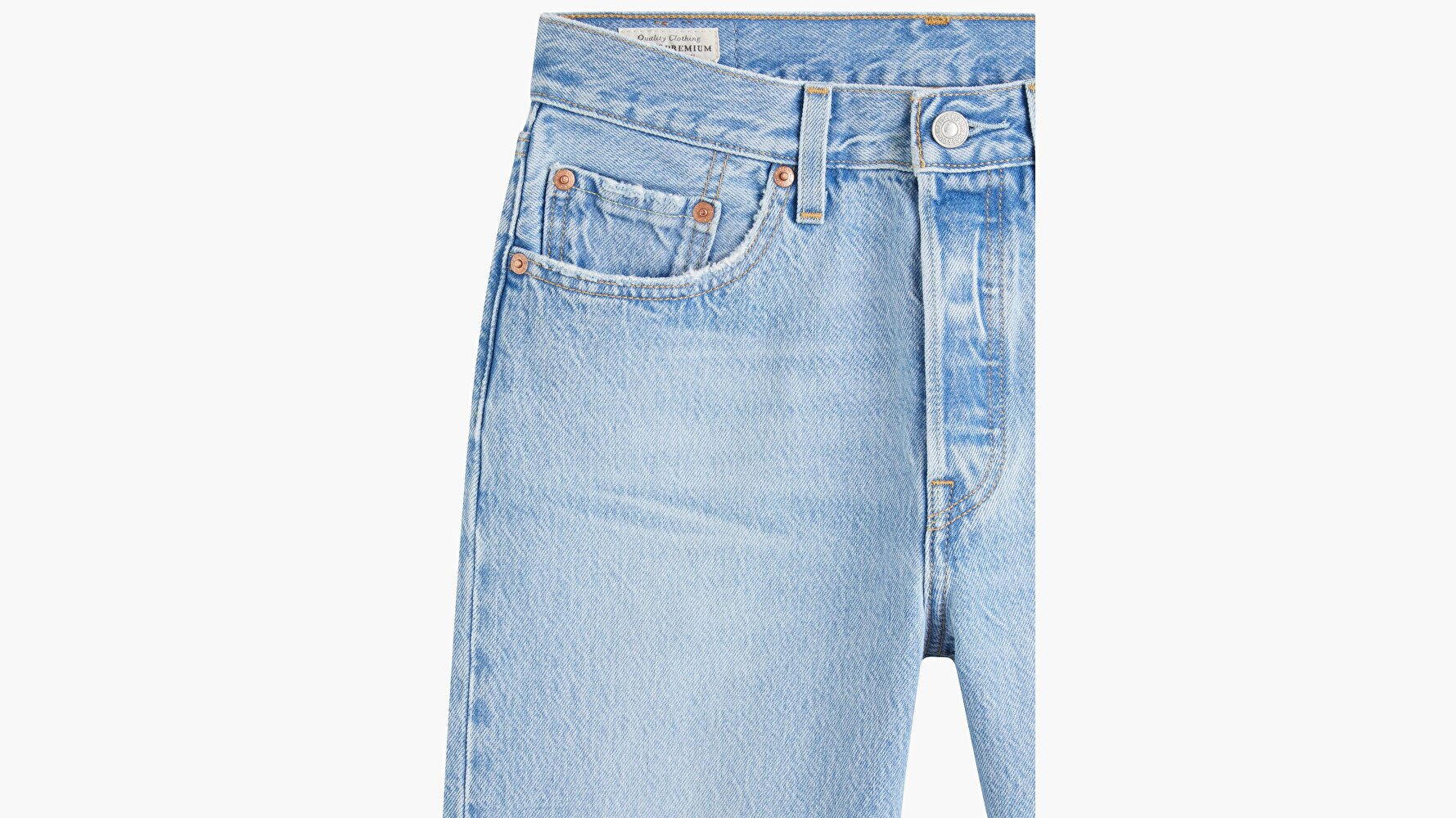 501® Levi's® Original Kadın Jean Pantolon - Luxor Last - Light Blue