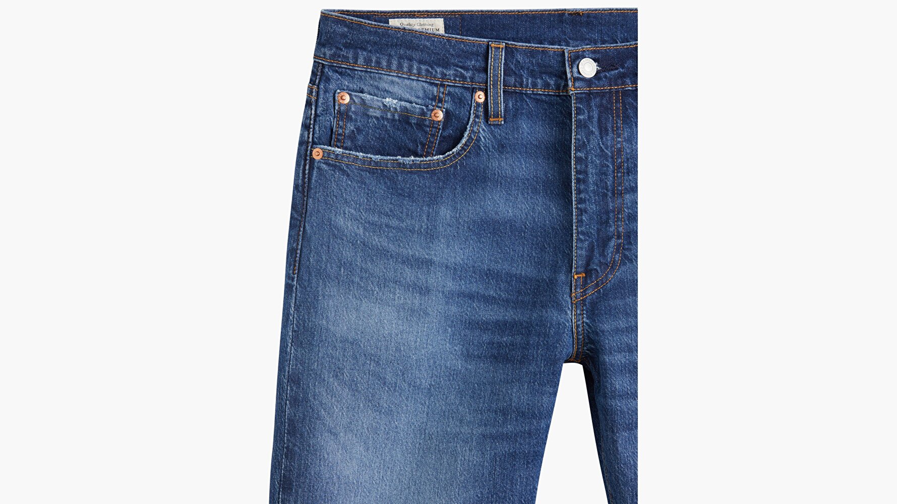 502™ Taper Erkek Jean Pantolon - Squeezy Junction - Medium Indigo