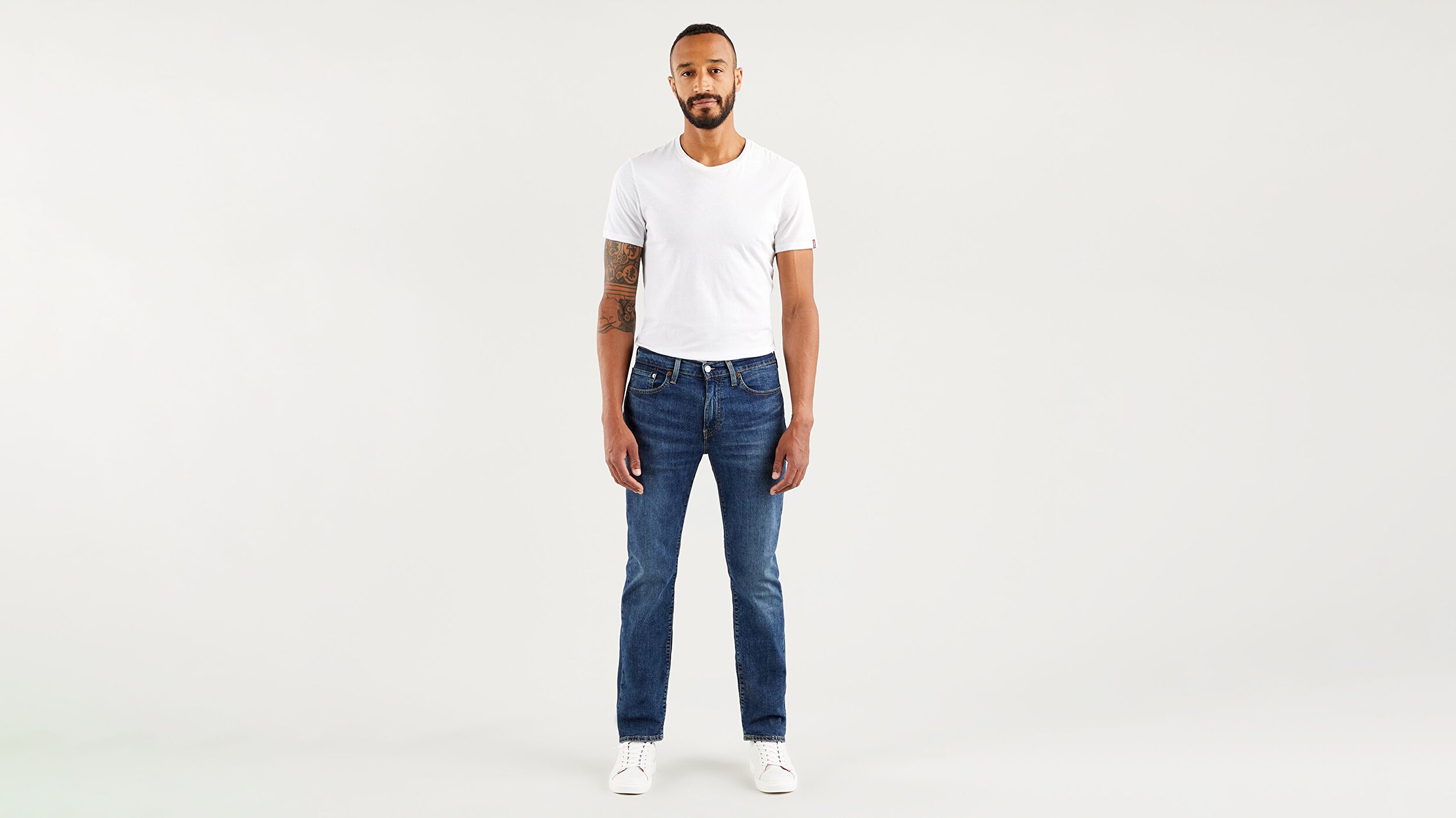 Levi S 514 Straight Erkek Jean Pantolon Wagyu Moss Koyu Indigo Levis