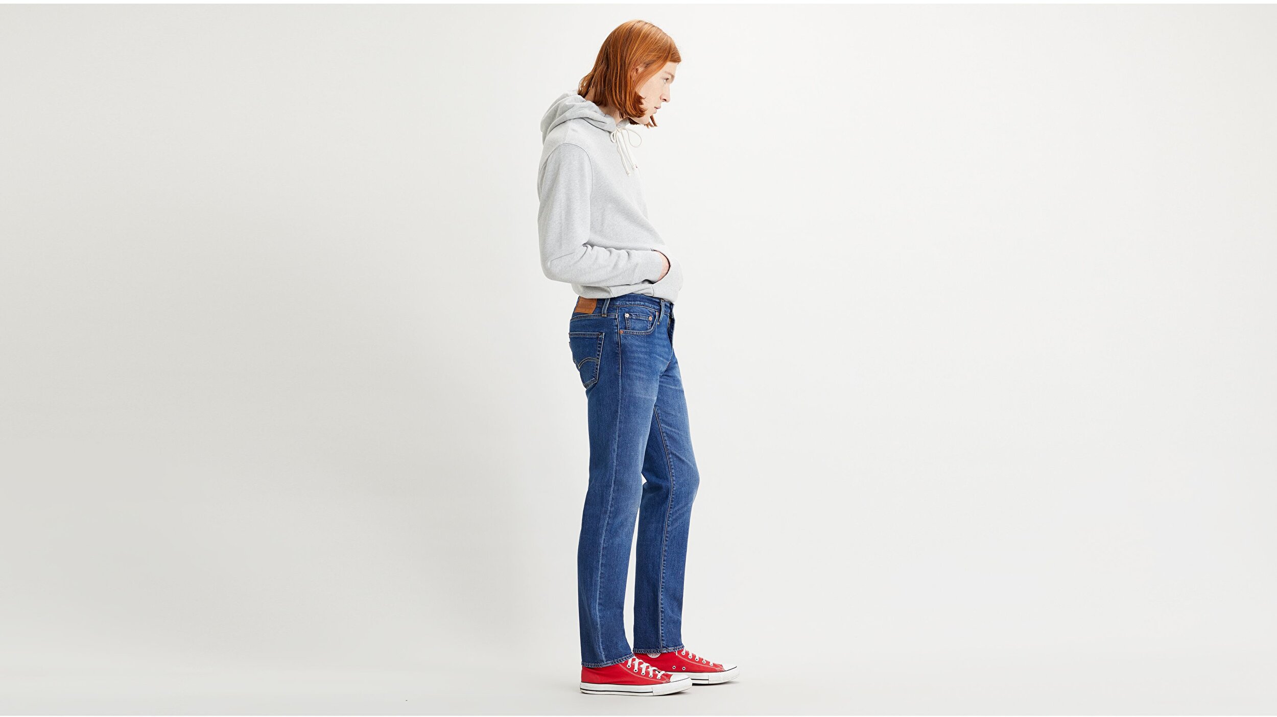 Levi S 511 Slim Erkek Jean Pantolon Poncho Dark Indigo Worn In Levis
