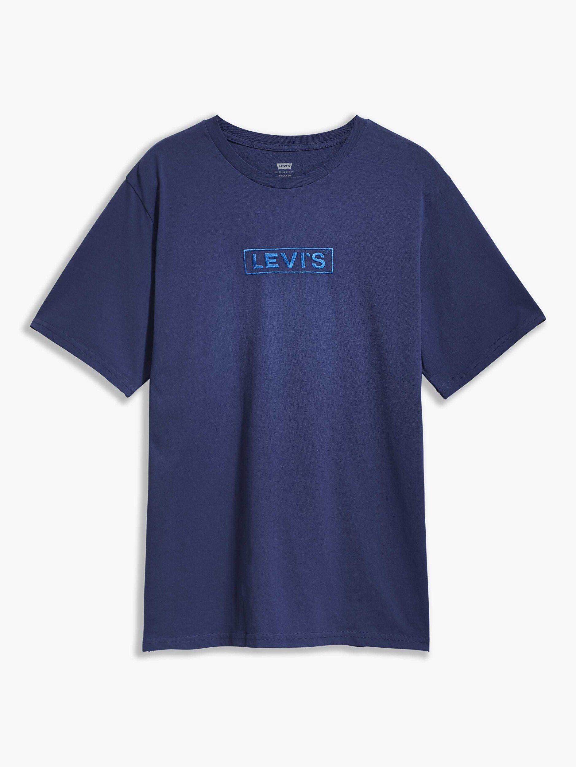 Levi S Ss Relaxed Fit Tee Bt Tonal Mavi Erkek Tisort Mavi Levis