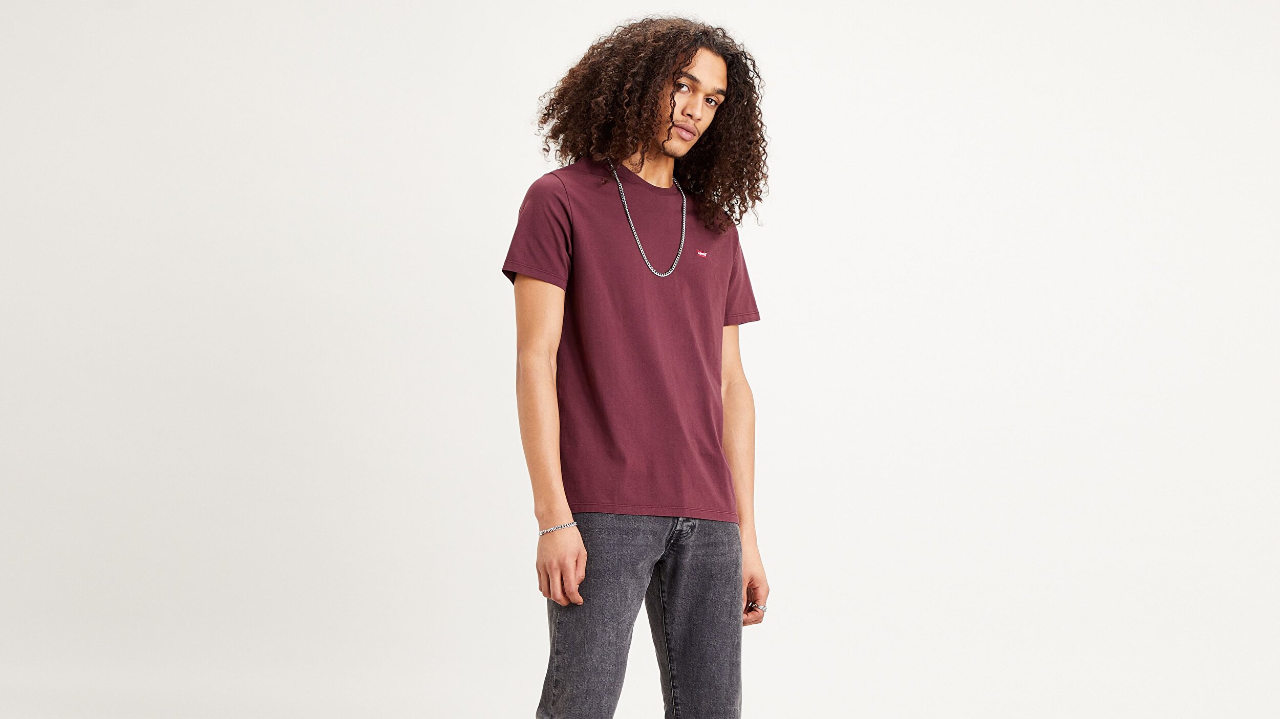 Levi S Ss Original Hm Tee Sassafras Kirmizi Erkek Tisort Kirmizi Levis