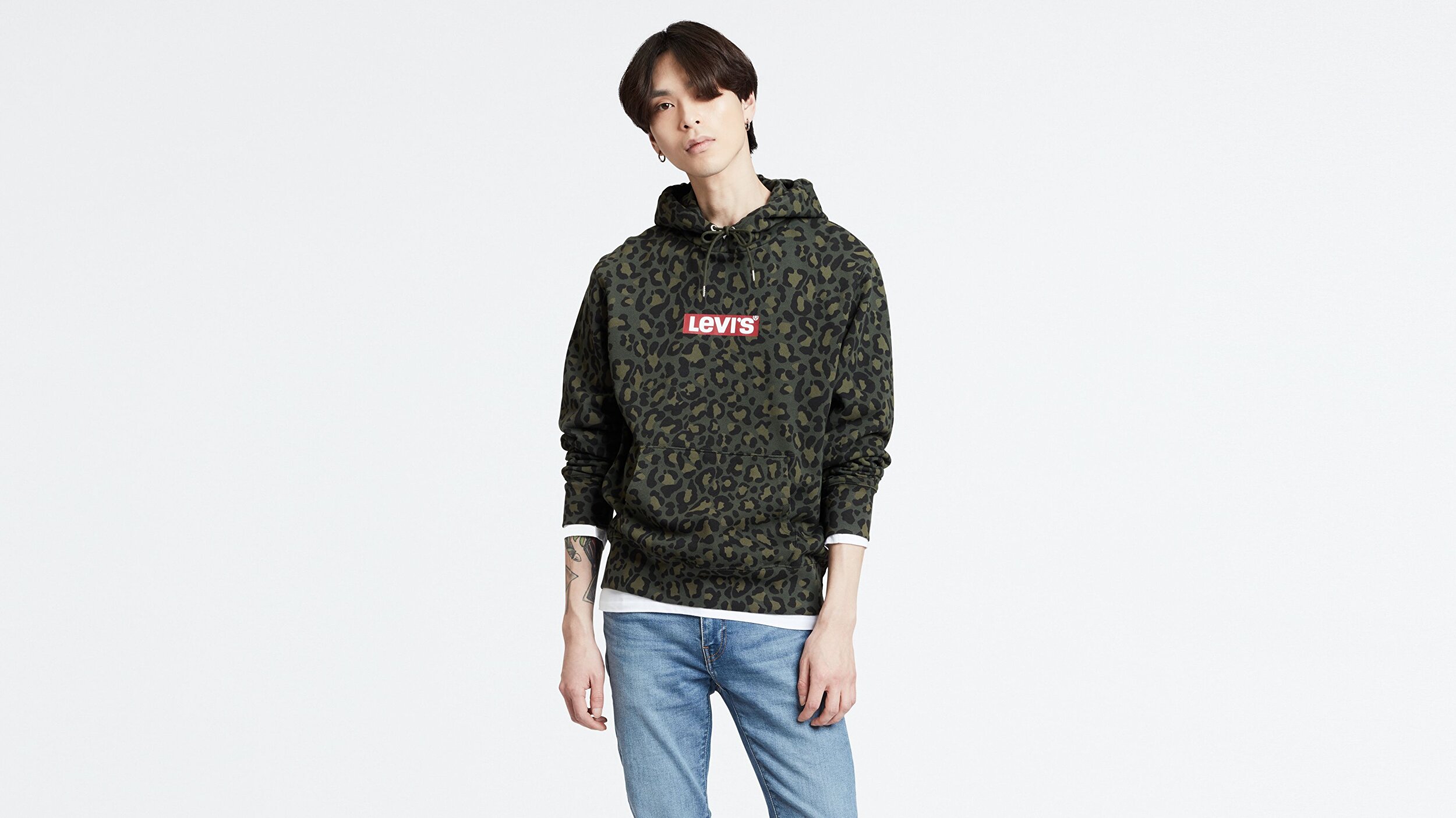 Levi S Graphic Po Hoodie B Ssnl Boxtab Cok Renkli Erkek Kapusonlu Sweatshirt Cok Renkli Levis