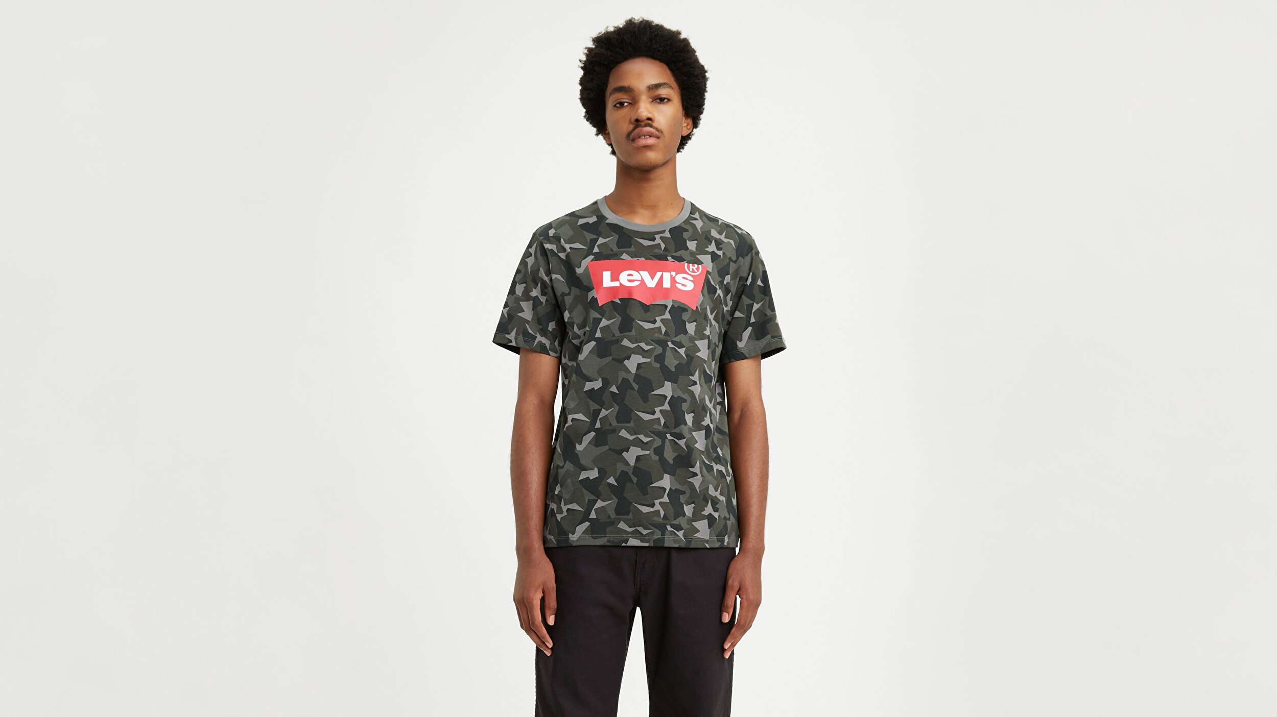 Levi S Housemark Graphic Tee Ssnl Hm Andrew Beyaz Erkek Tisort Beyaz Levis
