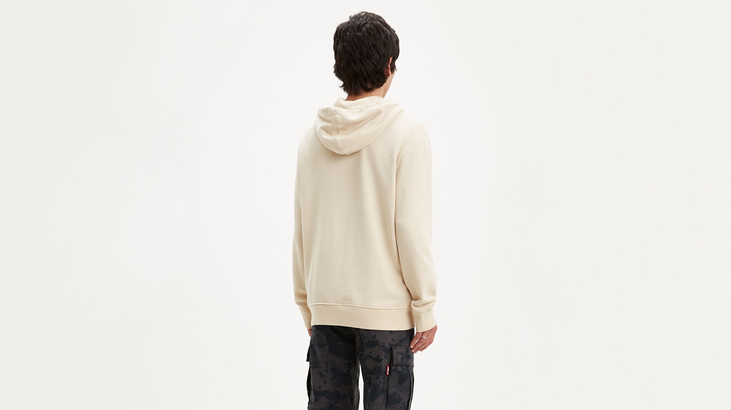 Levi S Logo Colorblock Hoodie Logo Colorblock Mavi Erkek Kapusonlu Sweatshirt Mavi Levis