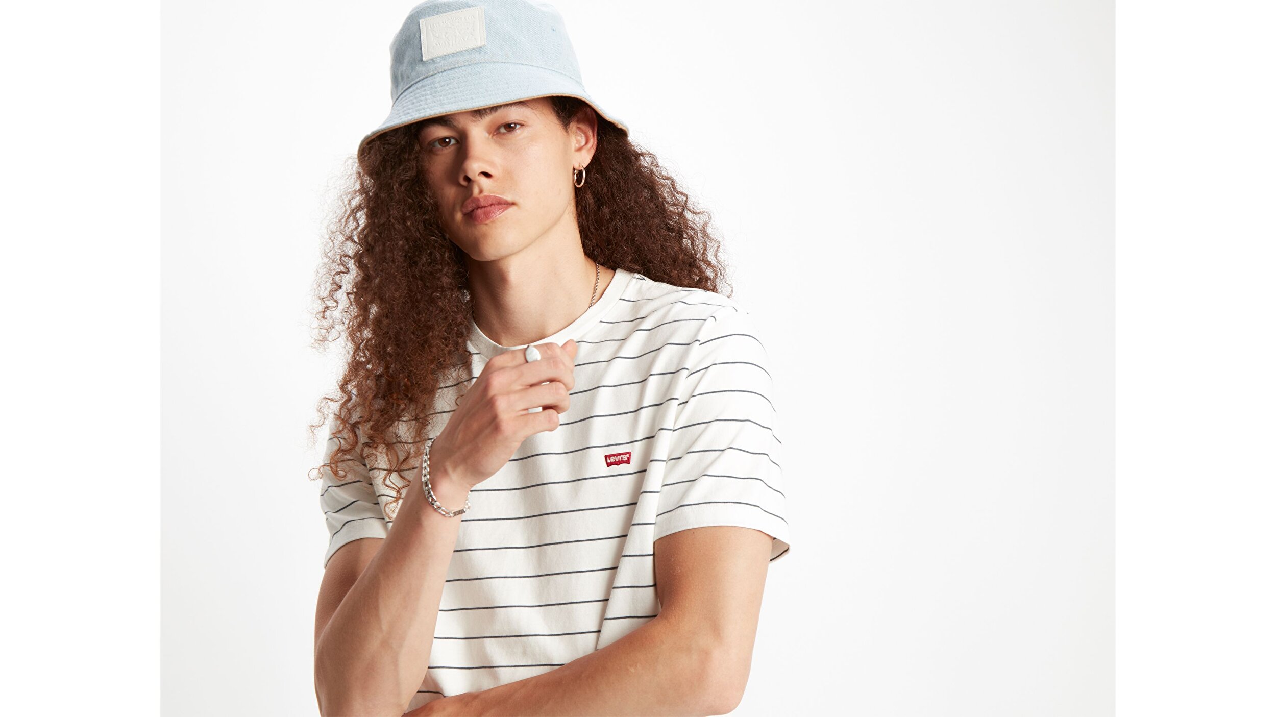 Levi S The Original Tee Hm Patch Beyaz Erkek Tisort Beyaz Levis