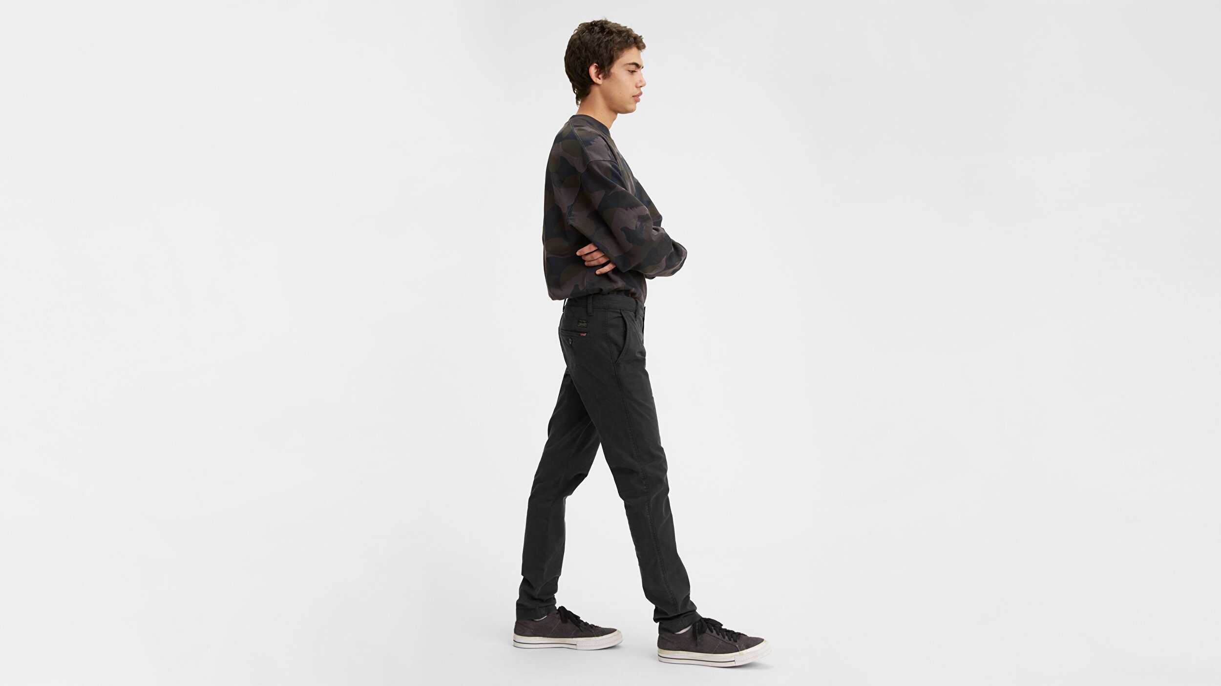 Levi S Xx Chino Slim Fit Erkek Pantolon Mineral Shady Gd Ccu B Siyah Levis