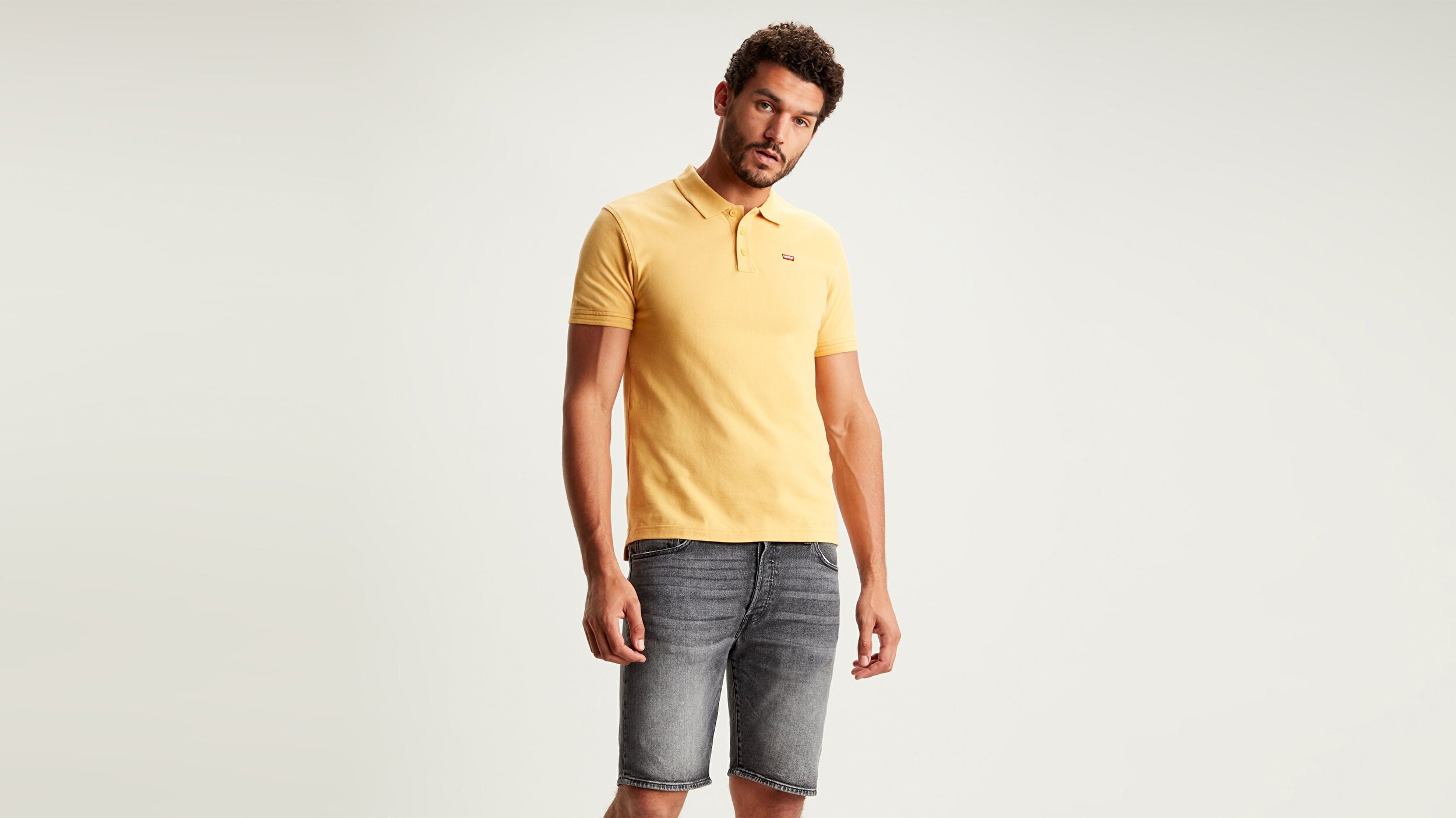 Levi S Levi S Housemark Polo Hm Patch Sari Erkek Tisort Sari Levis