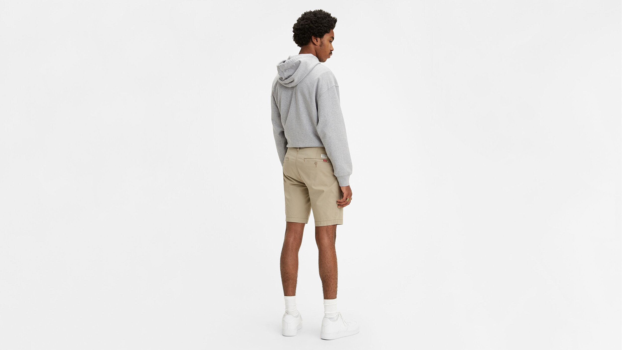 Levi S Xx Chino Tapered Fit Erkek Sort True Chino Microsand Twill Beyaz Levis