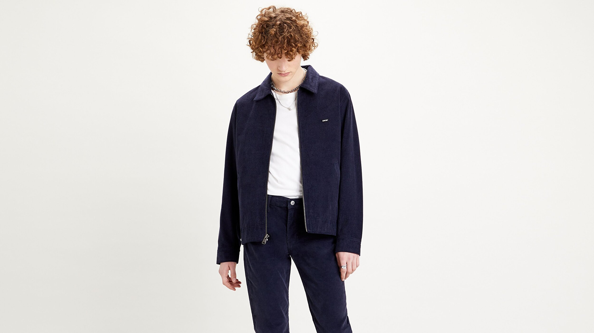 Levi S Haight Harrington Jacket Mavi Erkek Ceket Mavi Levis