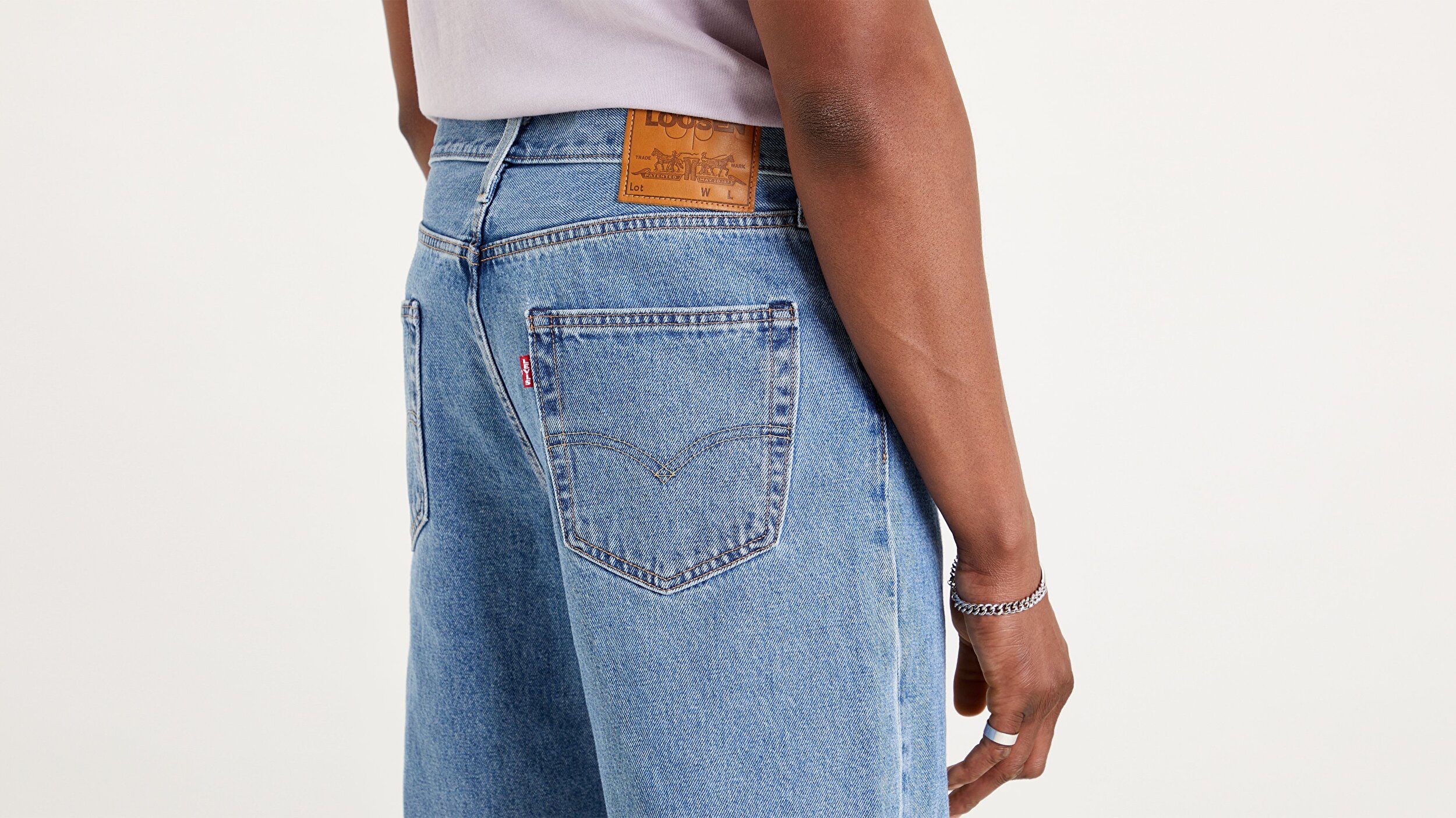 Levi S Stay Loose Erkek Jean Pantolon Hang Loosen Up Acik Indigo Levis