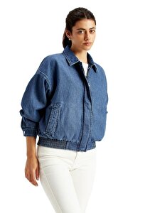 Alora Denim Bomber Ceket Mont