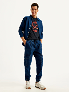 Levis Denim Cargo Jogger Pantolon