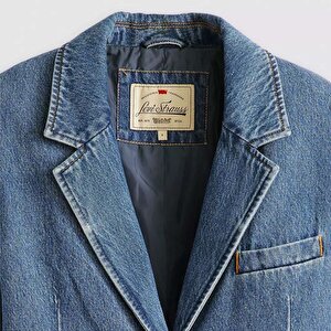 Stella Relaxed Denim Blazer Ceket