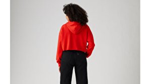 Graphic Leo Cropped Hoodie