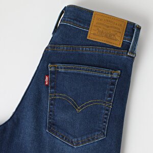 728™ High Rise Wide Leg Kadın Jean Pantolon - Blue Dark