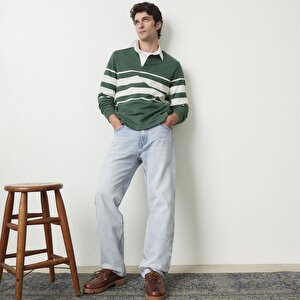 555™ Relaxed Straight Erkek Jean Pantolon - Blue Essential