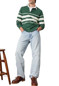 555™ Relaxed Straight Erkek Jean Pantolon - Blue Essential